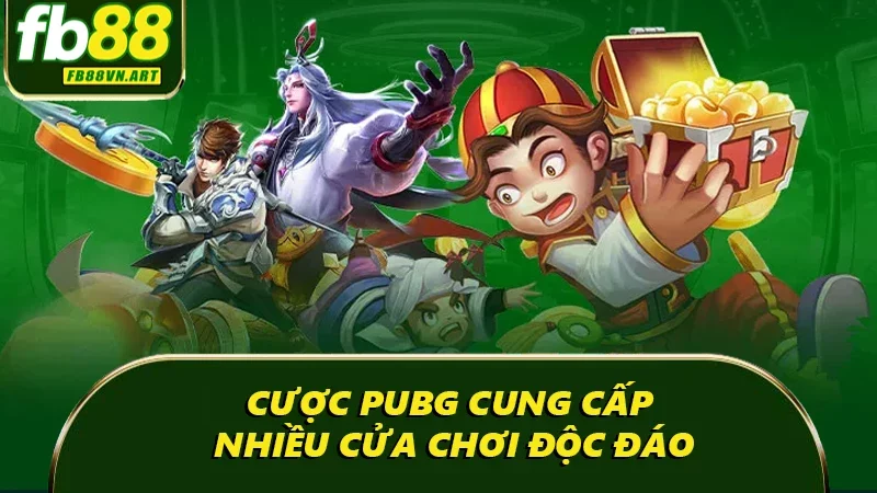 Cược PUBG cung cấp nhiều cửa chơi độc đáo Cược PUBG cung cấp nhiều cửa chơi độc đáo