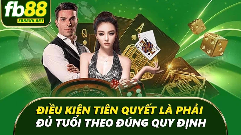 Điều kiện tiên quyết là phải đủ tuổi theo đúng quy định Điều kiện tiên quyết là phải đủ tuổi theo đúng quy định