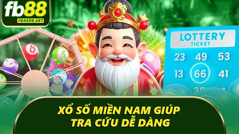 Xổ số miền Nam giúp tra cứu dễ dàng Xổ số miền Nam giúp tra cứu dễ dàng